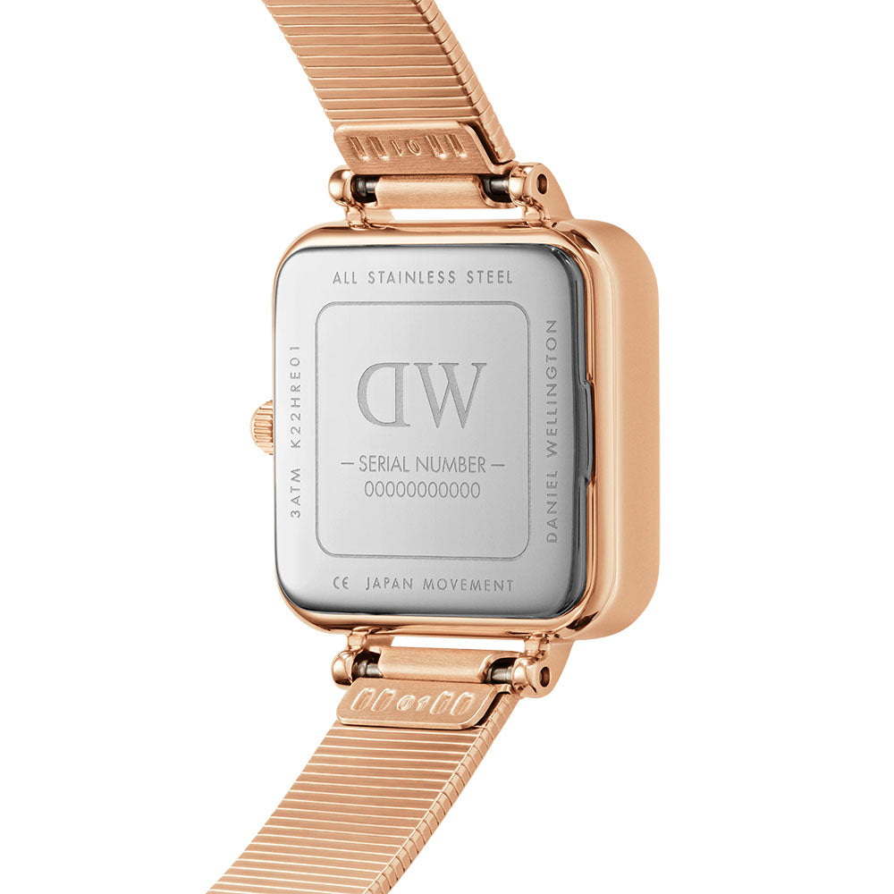 Daniel Wellington Women's Watch Rose Gold Tone Case Quartz