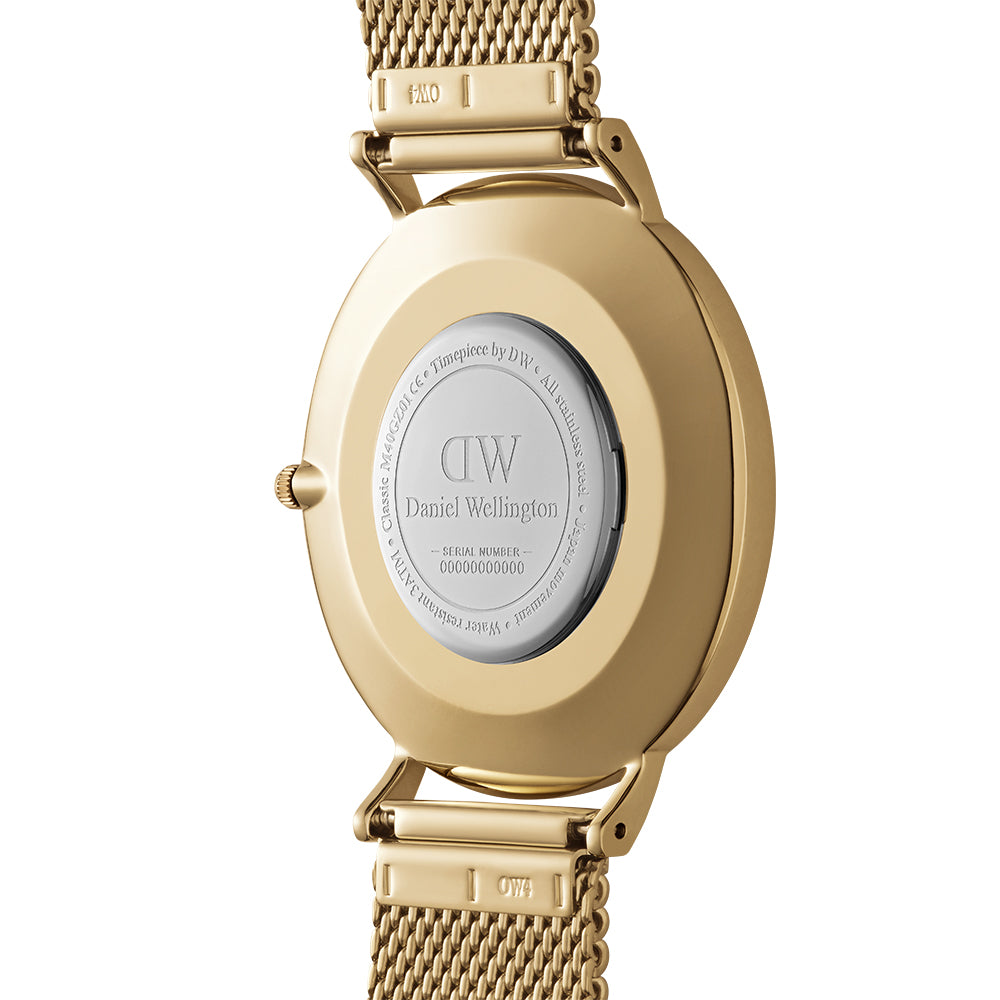 Daniel Wellington Men's Watch Gold Tone Case Quartz