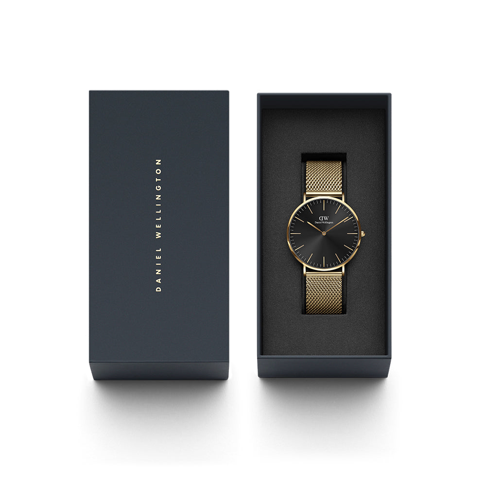 Daniel Wellington Men's Watch Gold Tone Case Quartz