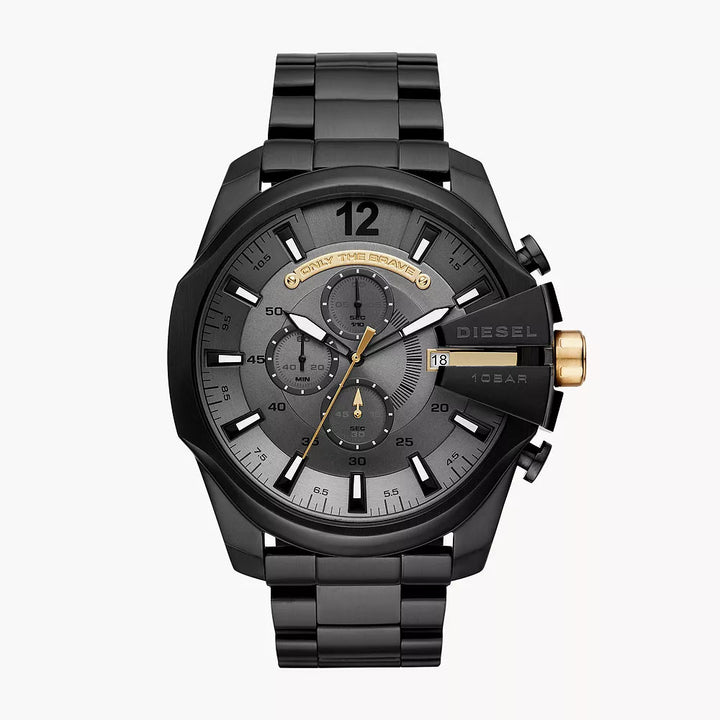 DIESEL MEGA CHIEF MEN'S STAINLESS STEEL WATCH