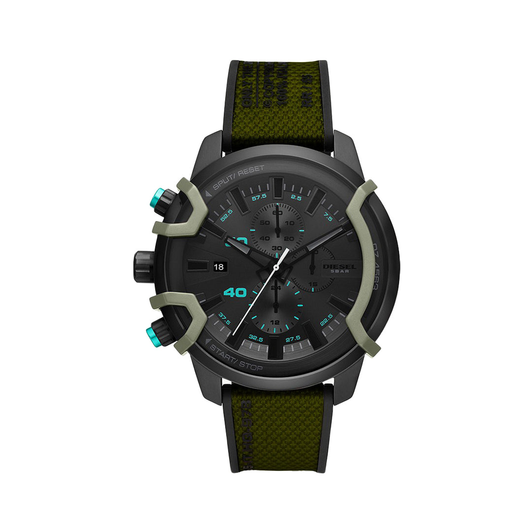 DIESEL ANALOG WATCH 0 JWL SS FABRIC STRAP