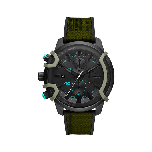 Diesel Analog Watch 0 JWL SS Fabric Strap