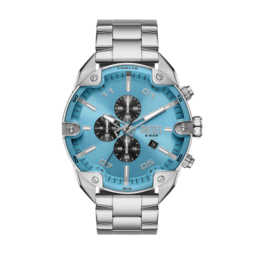 Diesel Spiked Chronograph Stainless Steel Watch