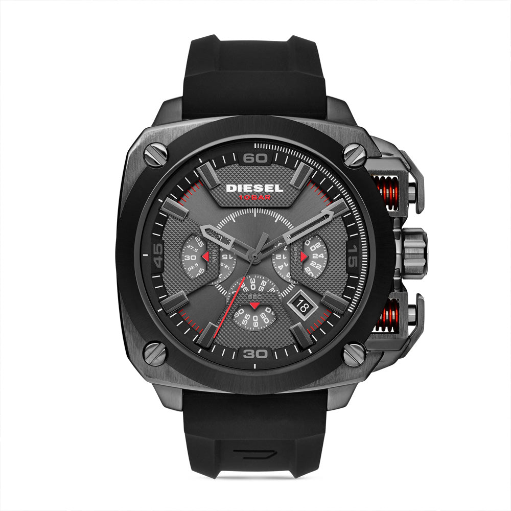 DIESEL BAMF MEN'S SILICONE WATCH