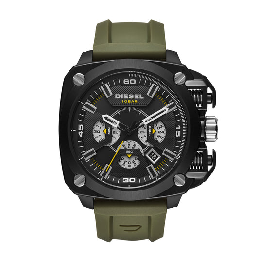 Diesel Bamf Chronograph Black Dial Men's Watch