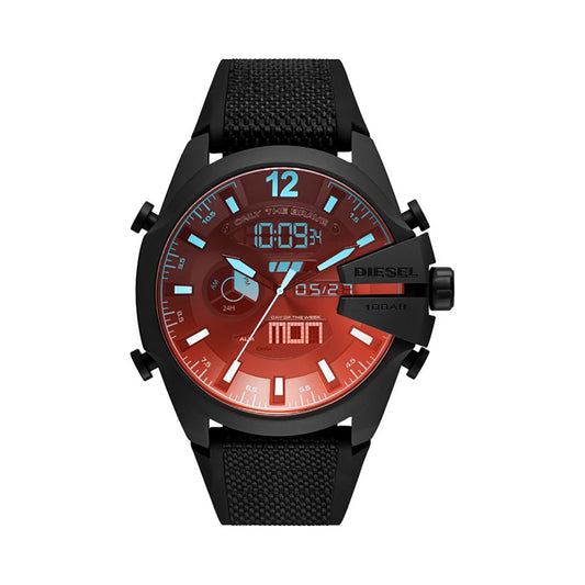 Digtl Watch 0 JWL SS Nylon Strap