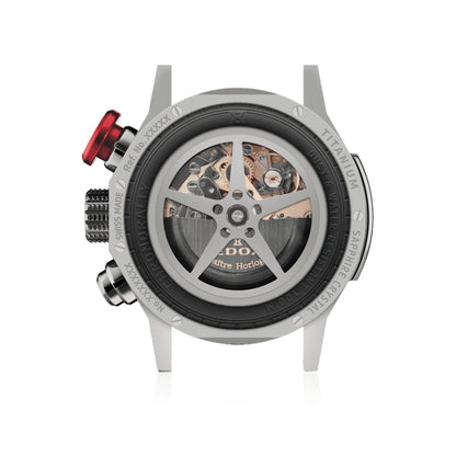 Edox Men's Chronorally Automatic Chronograph Watch