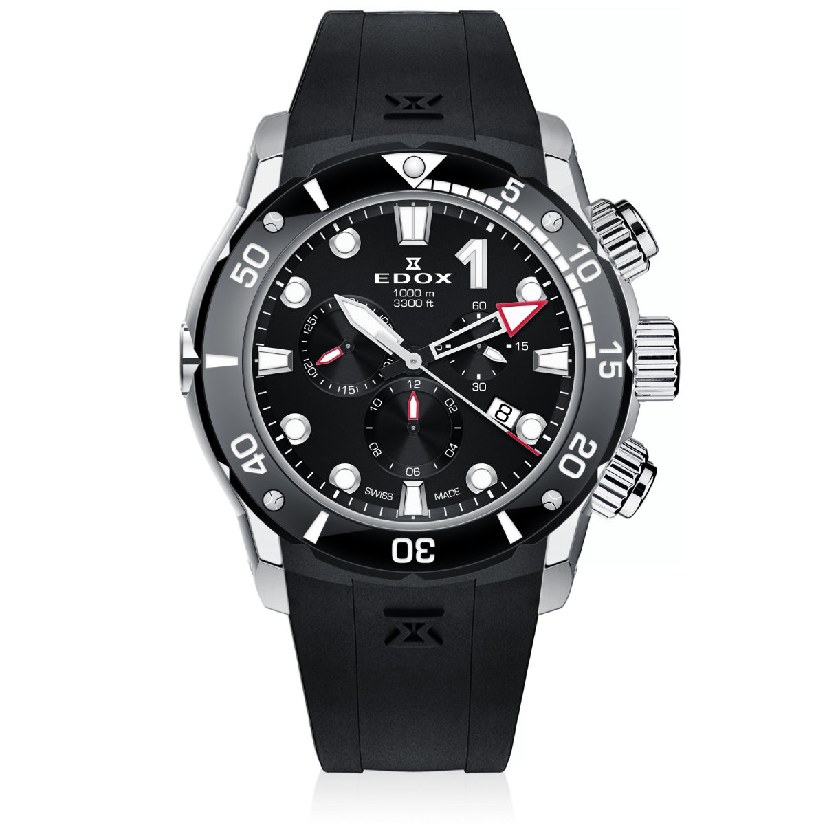 Edox Men's CO-1 Chronograph Quartz Watch