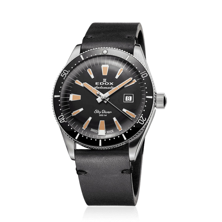 EDOX Men's SkyDiver Automatic Vintage Limited-Edition Watch