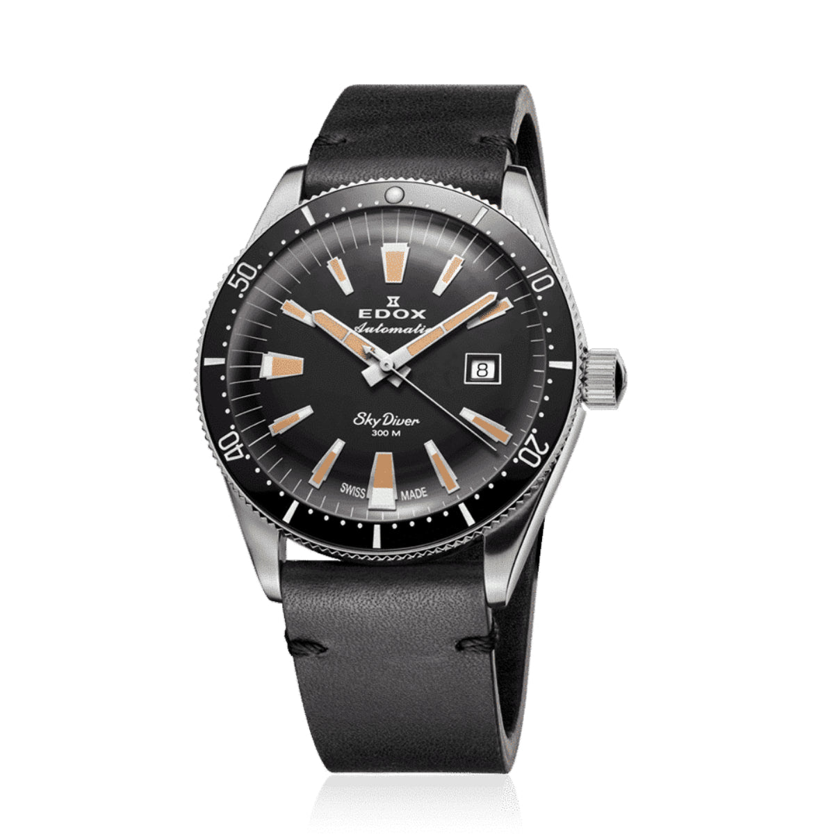 Edox Men's SkyDiver Automatic Vintage Limited-Edition Watch