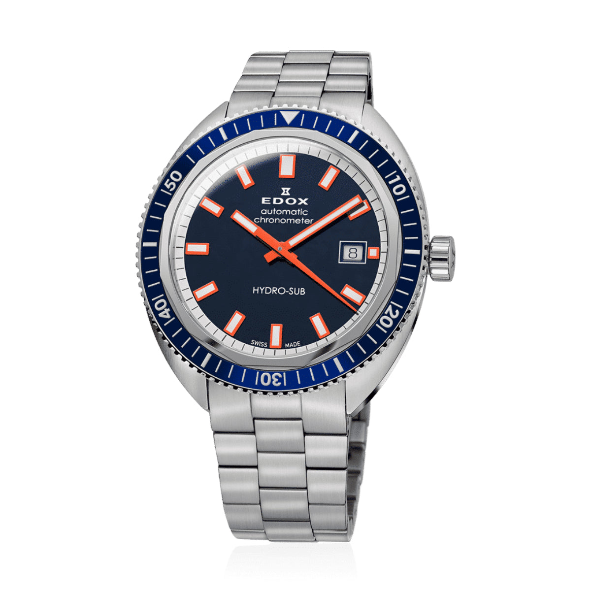 Edox Men's Hydro-Sub Limited Edition Automatic Chronometer Watch