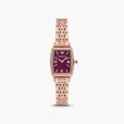 Emporio Armani Two-Hand Rose Gold Stainless Steel Watch