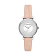 Emporio Armani Gianni T-Bar Women's Pro-Planet Leather Watch