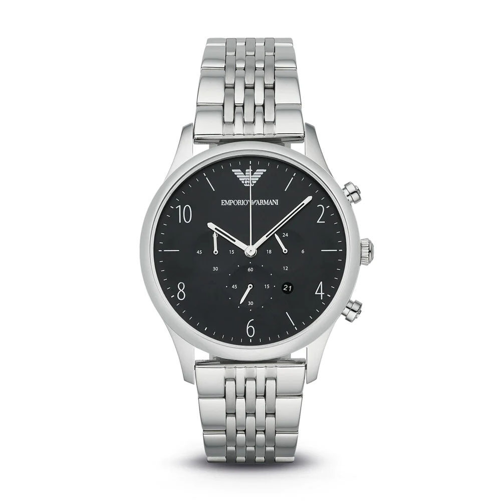 EMPORIO ARMANI BETA MEN'S STAINLESS STEEL WATCH – The Watch House