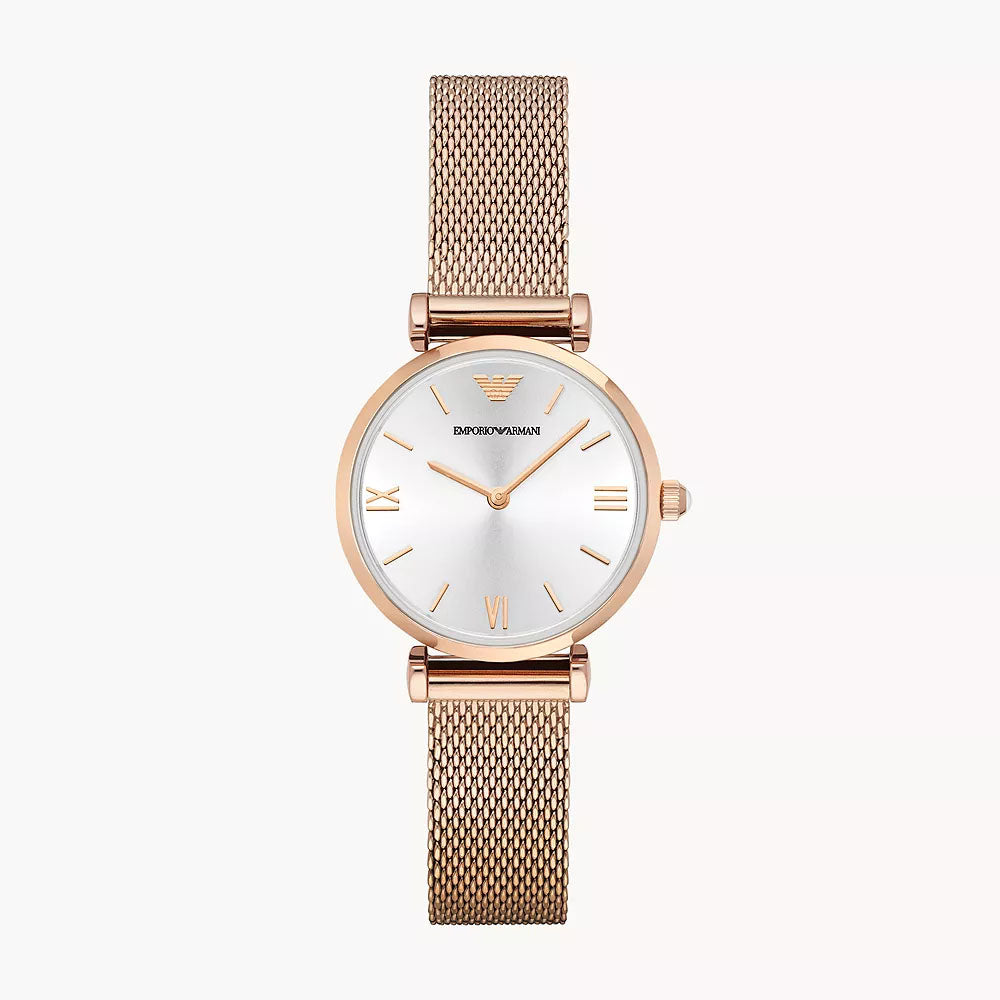 Emporio Armani Gianni T-Bar Women's Stainless Steel Watch