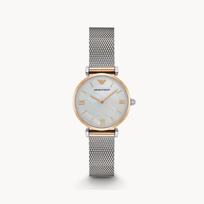 Emporio Armani Women's Two-Hand Stainless Steel Watch