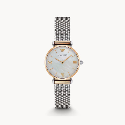 Emporio Armani Women's Two-Hand Stainless Steel Watch