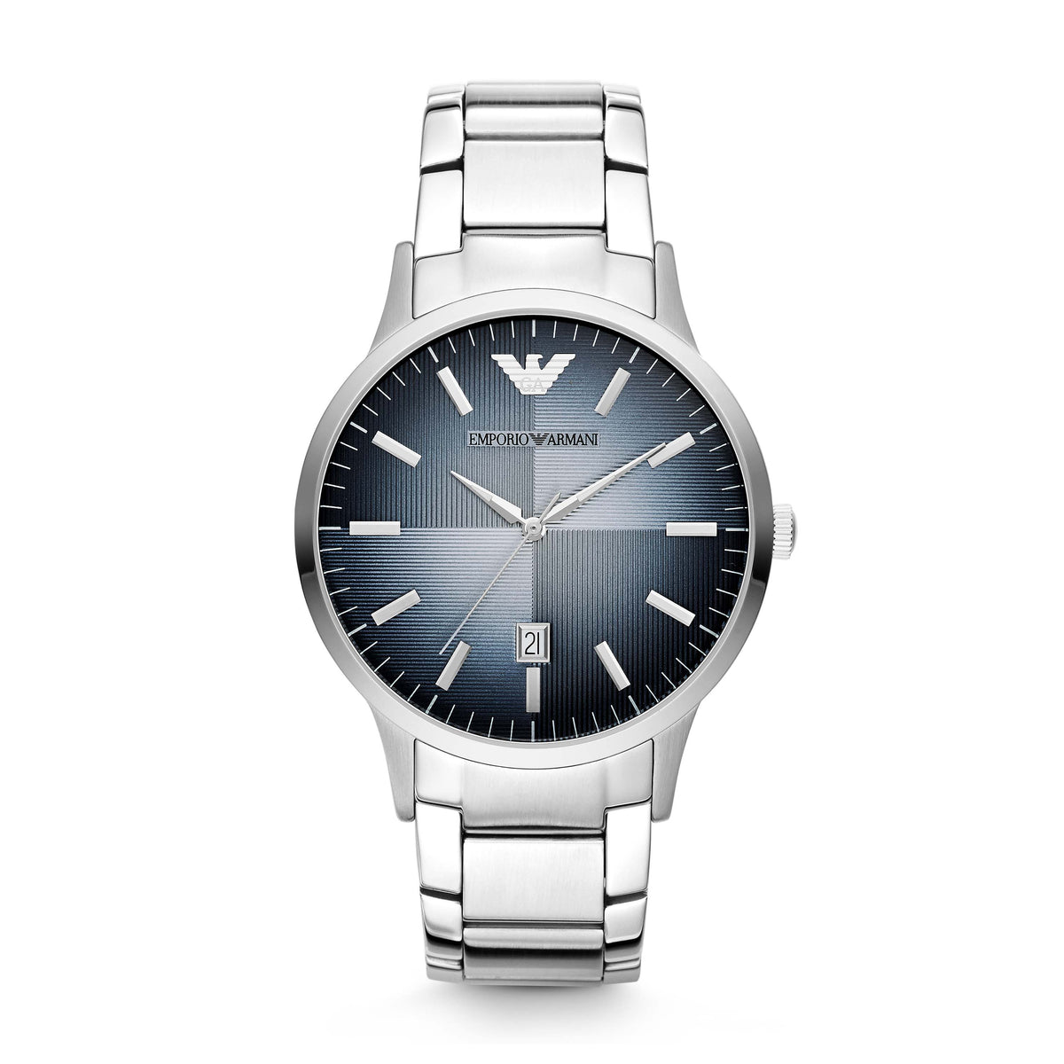 Emporio Armani Renato Blu DL ST Steel Brac