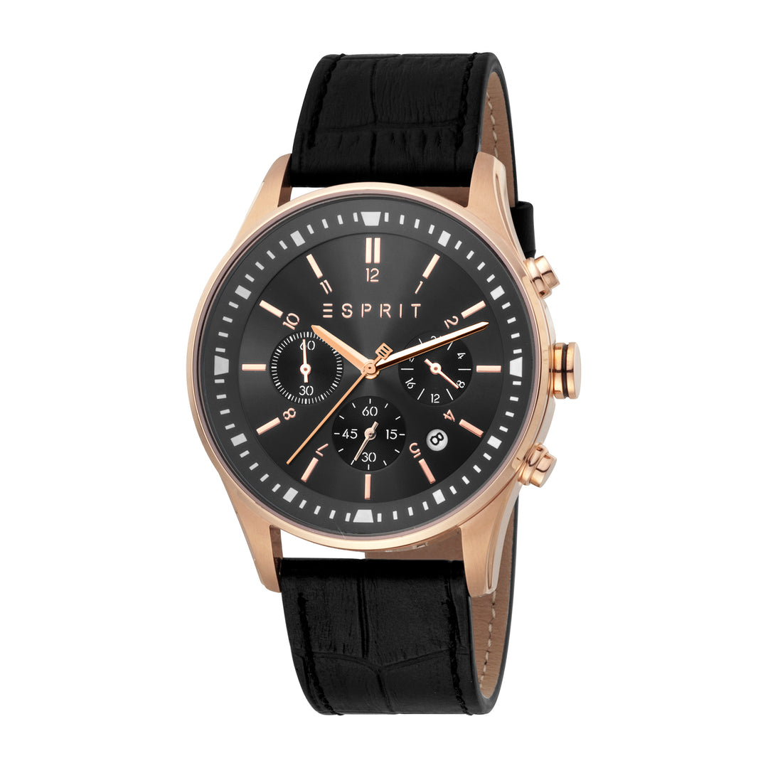 Esprit Men's Terry Fashion Quartz Black Watch