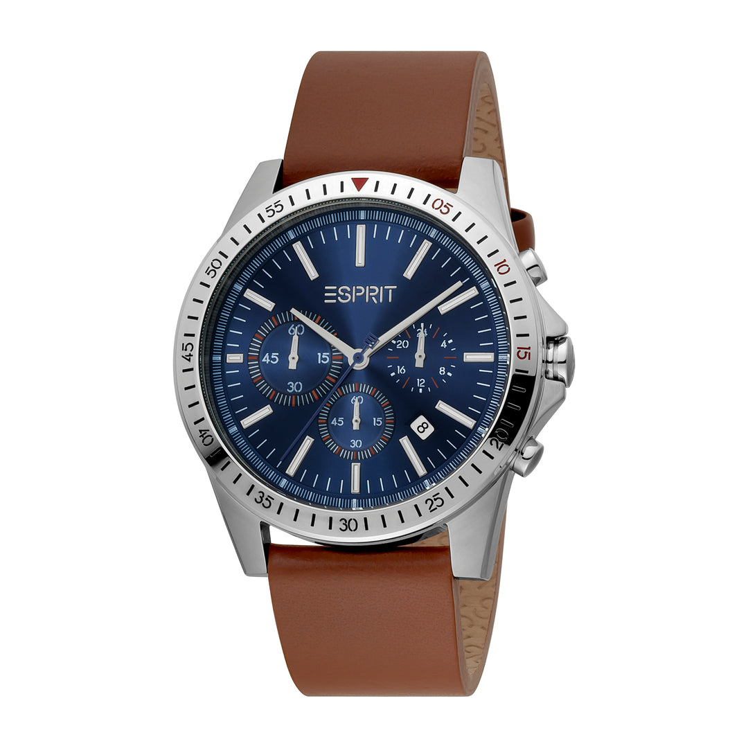Esprit Men's Chronograph Fashion Quartz Analog Brown Watch