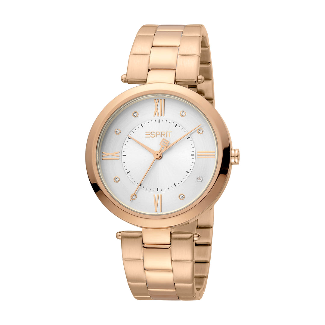 Esprit Women's 2 Hands Fashion Quartz Analog Rose Gold Watch