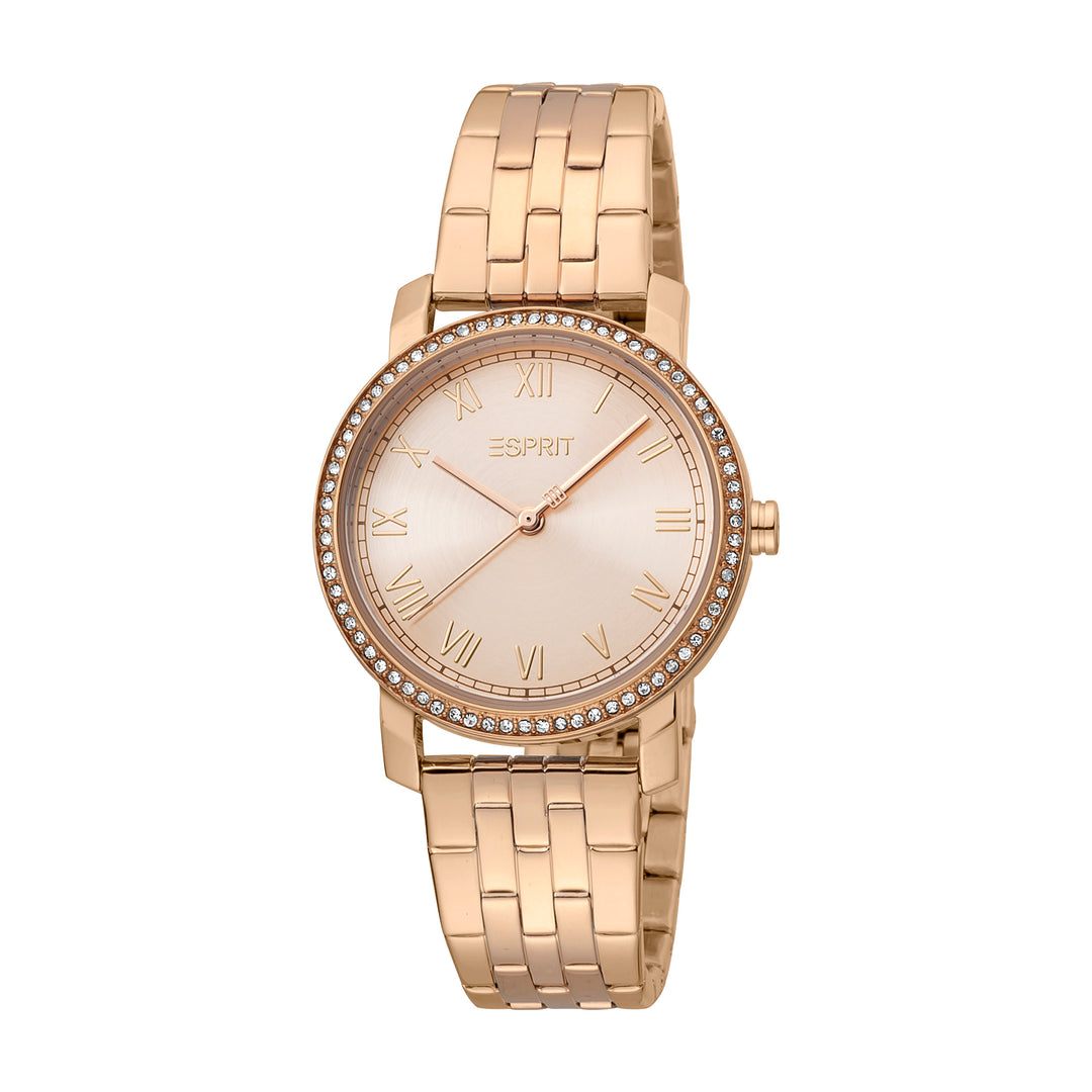 Esprit Women's 2 Hands Fashion Quartz Analog Rose Gold Watch