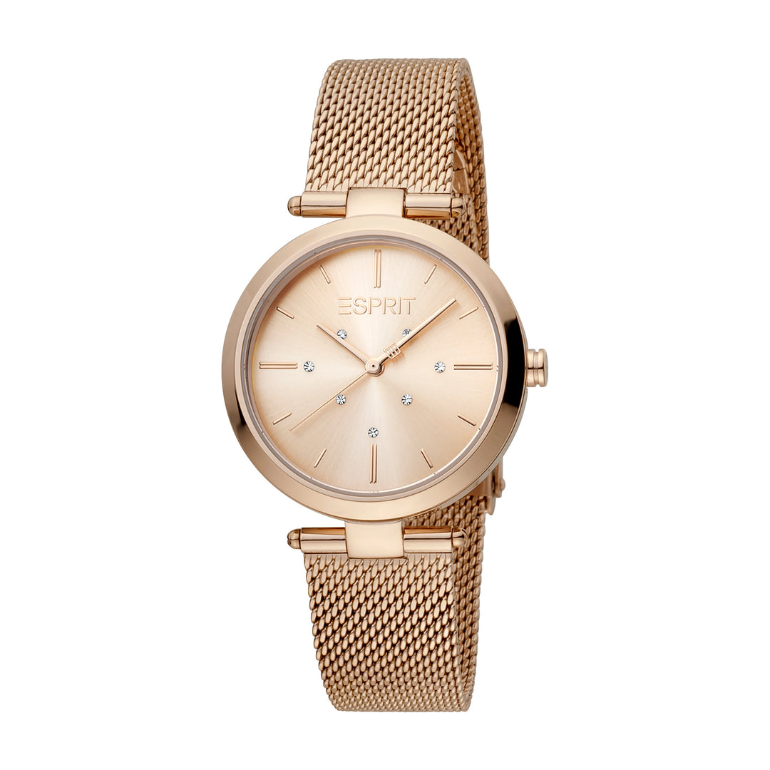 Esprit Women's 2 Hands Fashion Quartz Analog Rose Gold Watch