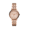 Fossil Analog Women's Watch Gold Plated Metal Bracelet