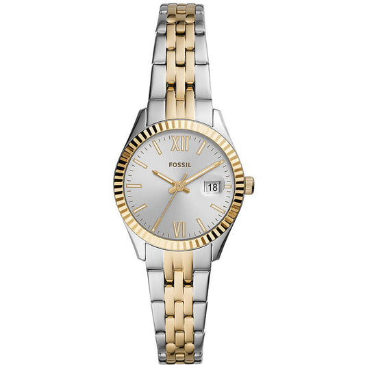 Fossil Analog Men's Watch Gold Plated Metal Bracelet