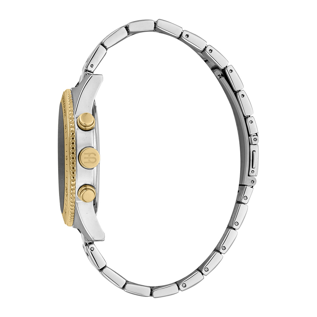 Esprit Men's Grayson Fashion Quartz Two Tone Silver and Gold Watch