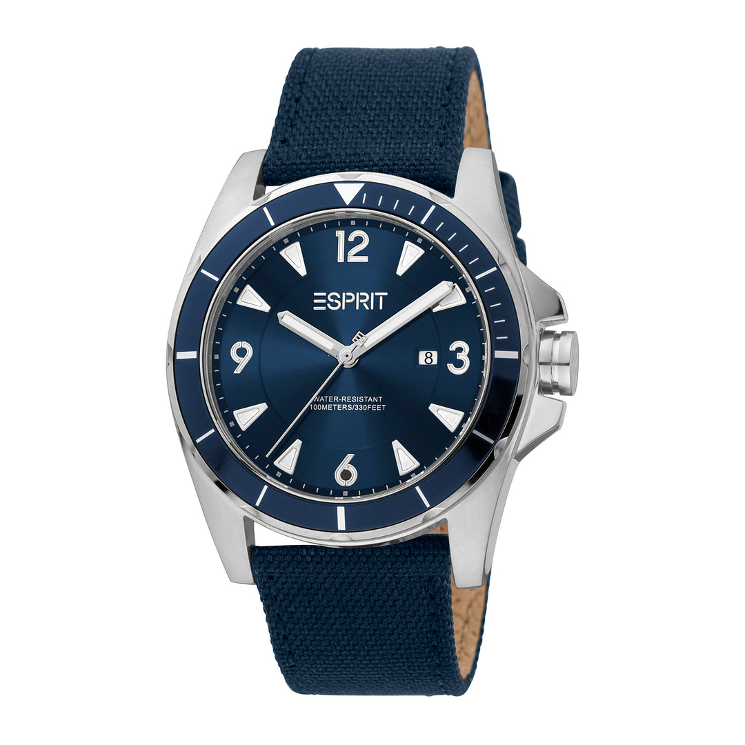 Esprit Men's Arlo Fashion Quartz Dark Blue Watch