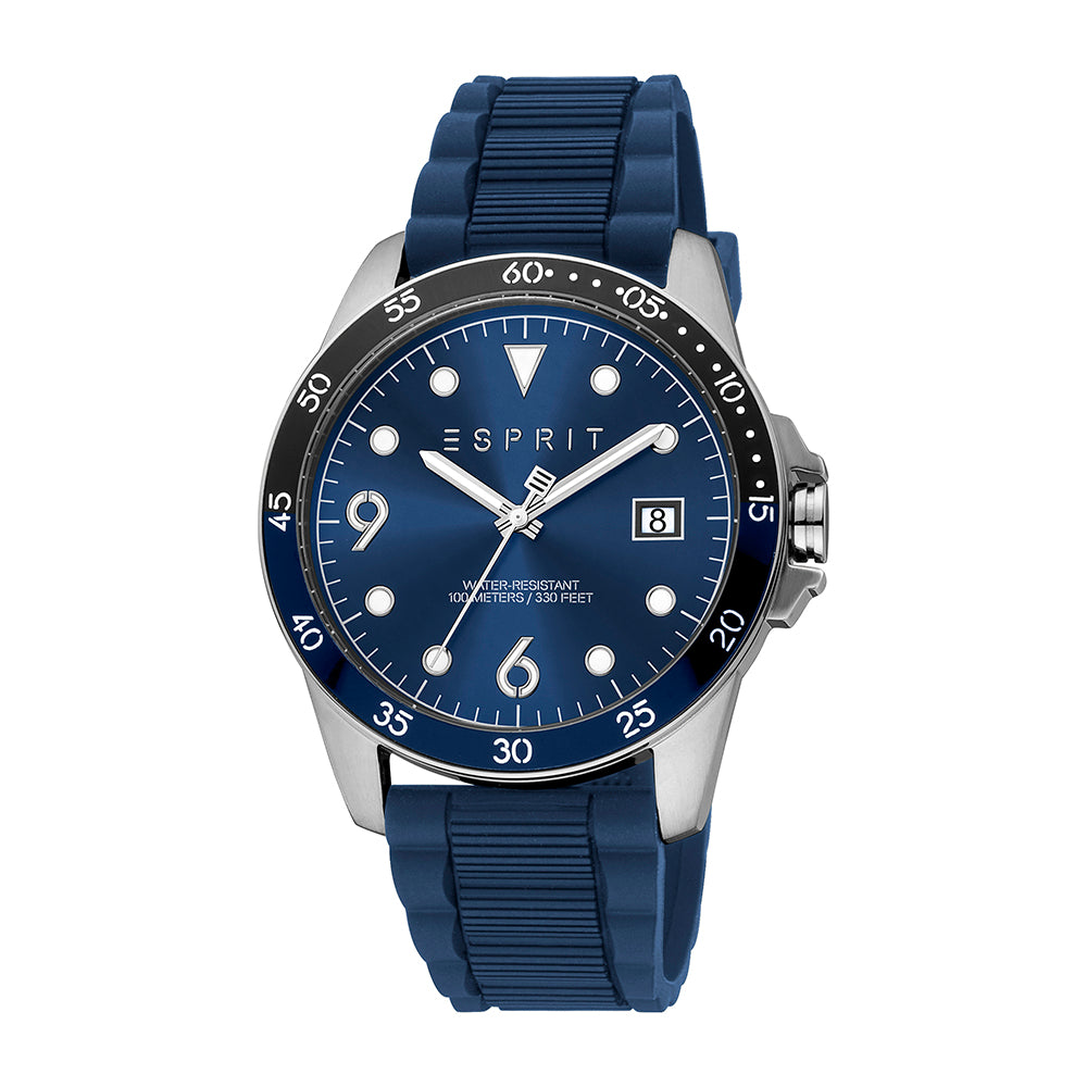 Esprit Men's Leo Ii Fashion Quartz Dark Blue Watch