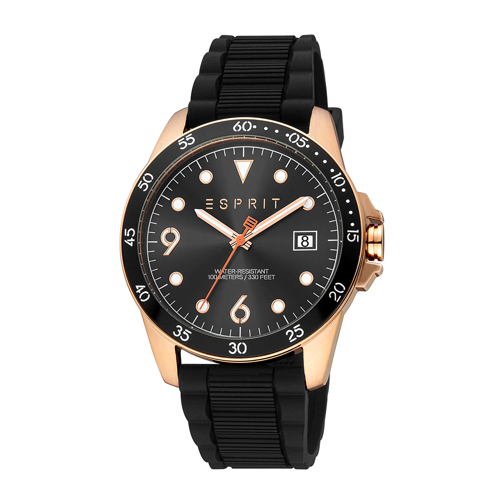 Esprit Men's Leo Ii Fashion Quartz Black Watch