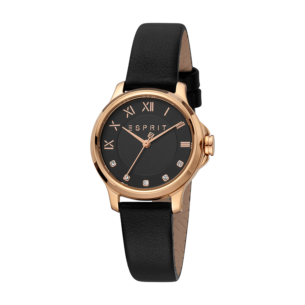 Esprit Women's Bent Ii Fashion Quartz Black Watch