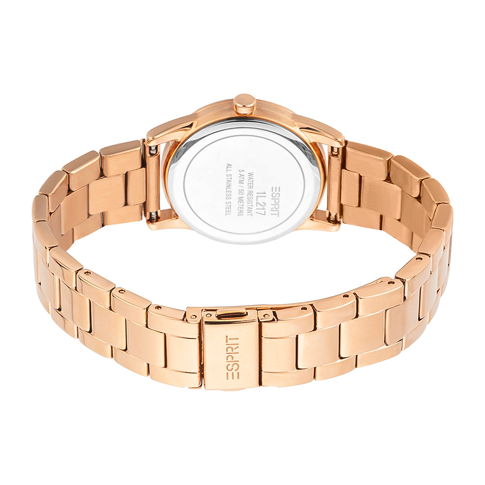 Esprit Women's Beth Fashion Quartz Rose Gold Watch