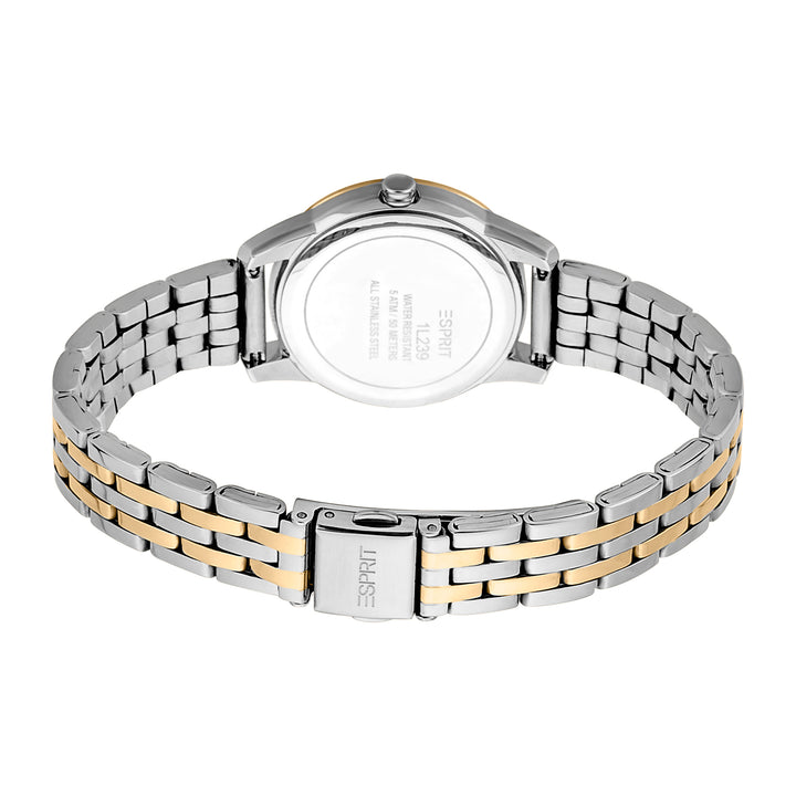 Esprit Women's Wind Fashion Quartz Two Tone Silver and Gold Watch