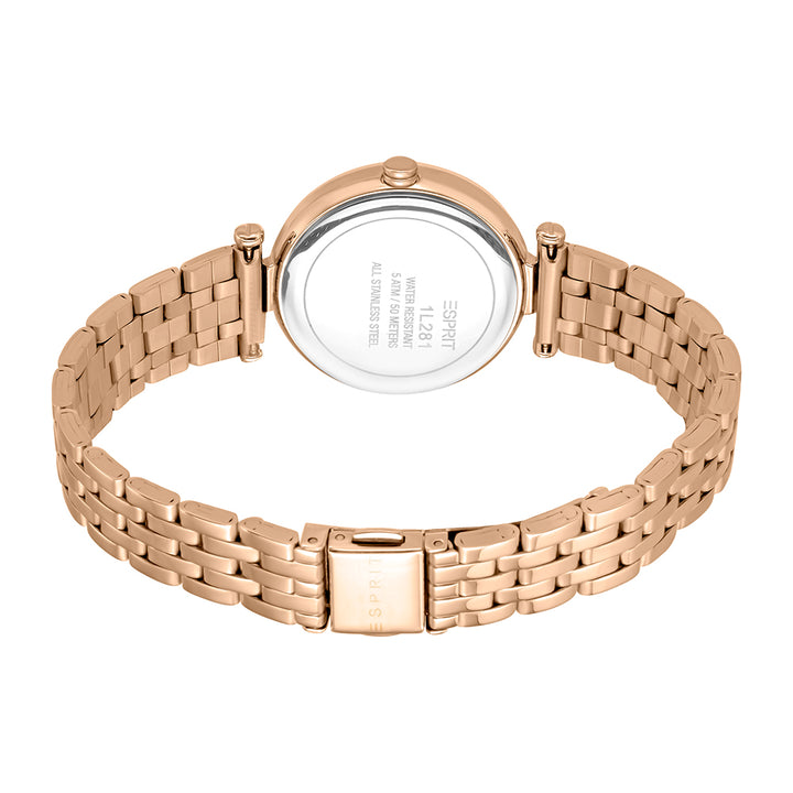 Esprit Women's Laila Dot Fashion Quartz Rose Gold Watch