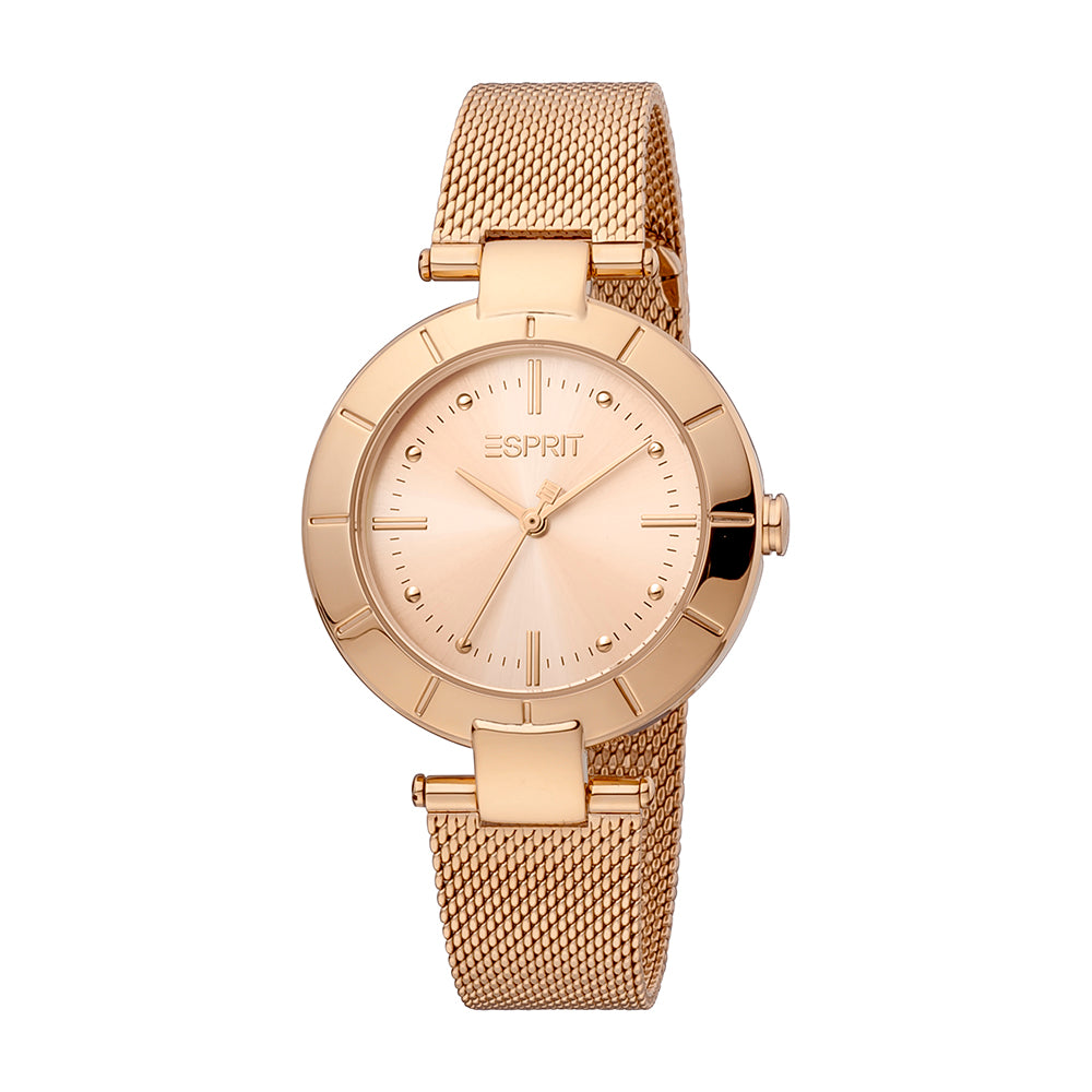 Esprit Women's Aria Fashion Quartz Rose Gold Watch