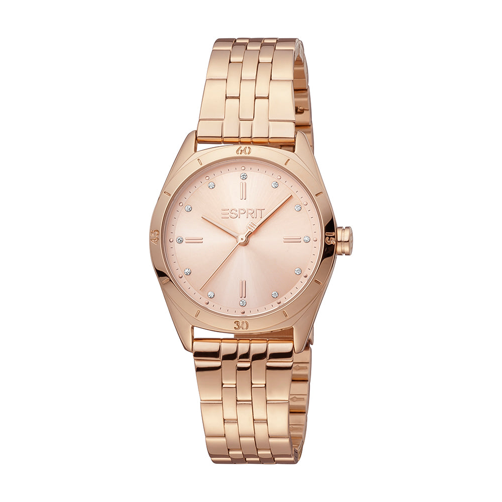 Esprit Women's Olivia Fashion Quartz Rose Gold Watch