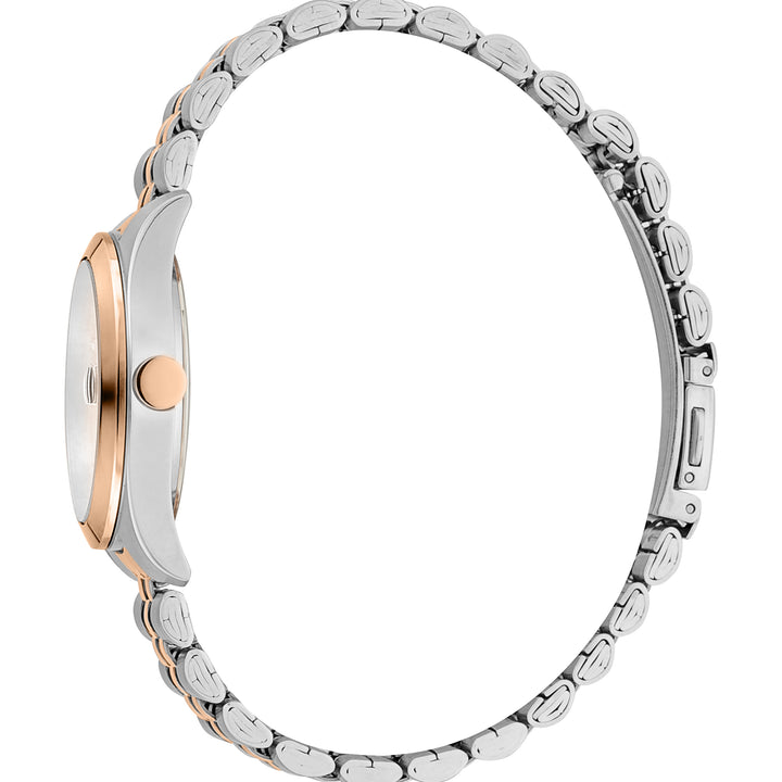 Esprit Women's Madison Fashion Quartz Two Tone Silver and Rose Gold Watch
