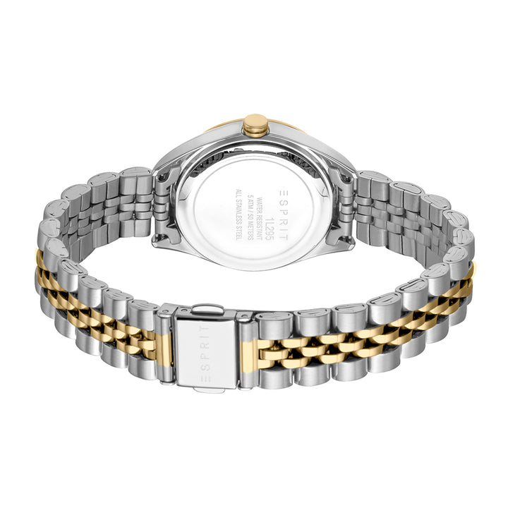 Esprit Women's Madison Fashion Quartz Two Tone Silver and Gold Watch