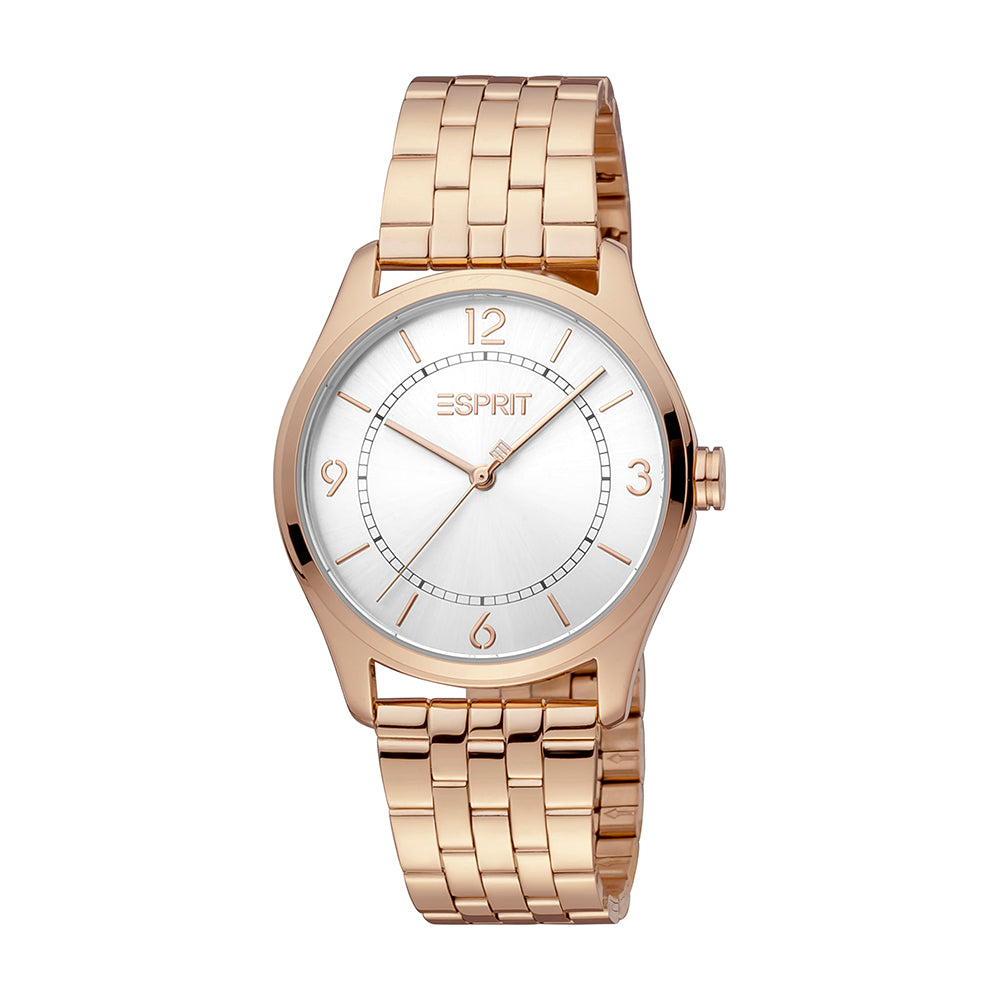 Esprit Women's Isla Fashion Quartz Rose Gold Watch