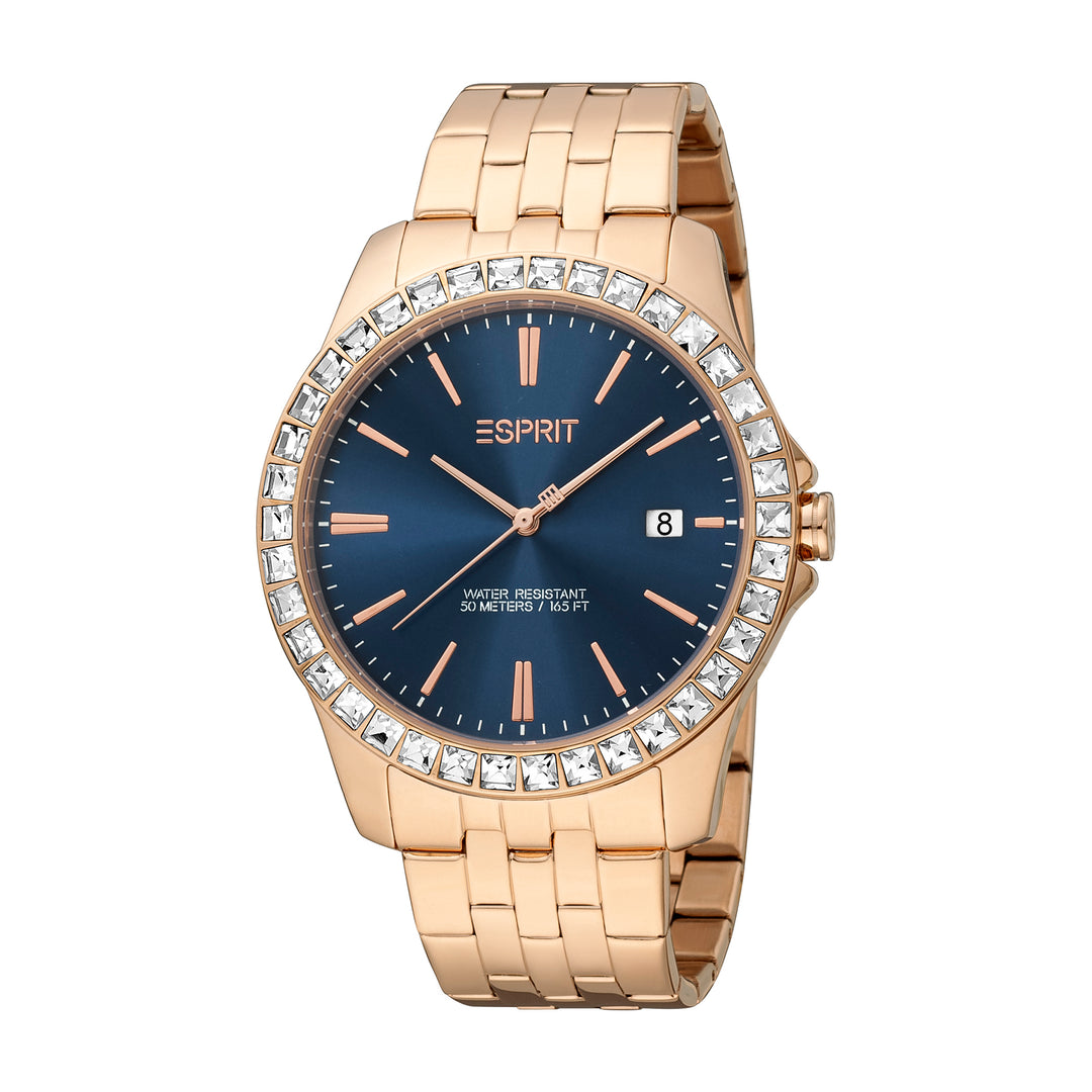 Esprit Women's Everly Fashion Quartz Rose Gold Watch