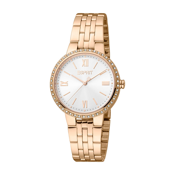 Esprit Women's Cara Glam Fashion Quartz Rose Gold Watch