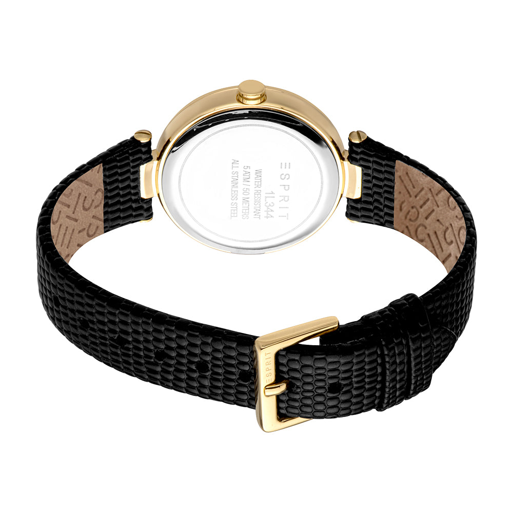 Esprit Women's Fashion Quartz Black Watch