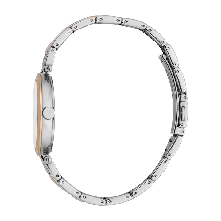 Esprit Women's Fashion Quartz Two Tone Silver and Rose Gold Watch