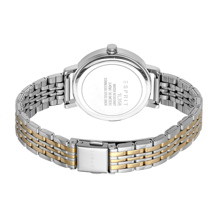 Esprit Women's Ennie Fashion Quartz Two Tone Silver and Gold Watch