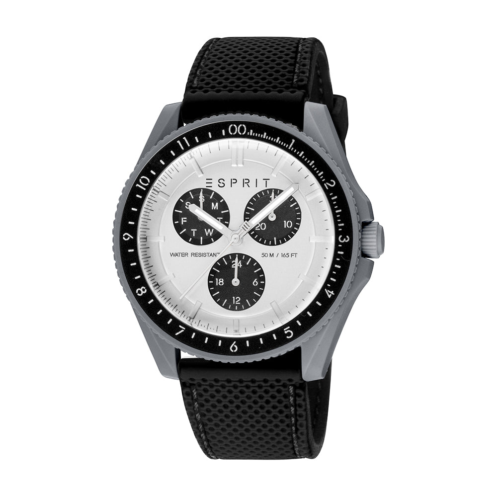 Esprit Unisex Fashion Eco-Ceramic Quartz Black Watch