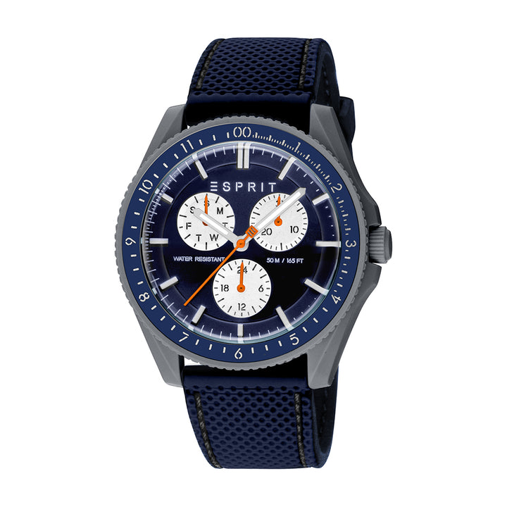 Esprit Unisex Fashion Eco-Ceramic Quartz Dark Blue Watch