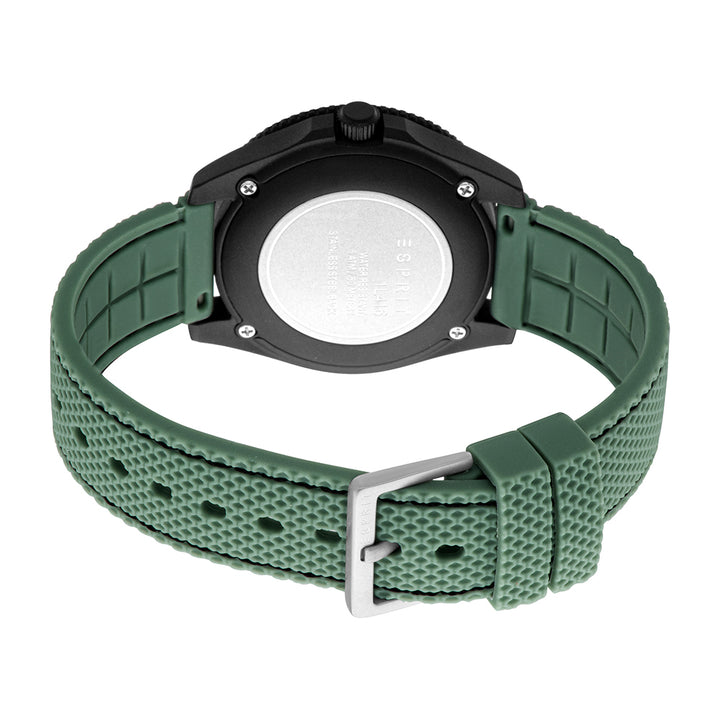 Esprit Unisex Fashion Eco-Ceramic Quartz Green Watch